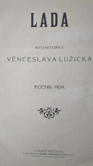 LADA - časopis, 1909, Věnceslava Lužická - 2