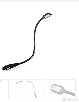 Interiérová LED čtecí lampička (12 V) - 2