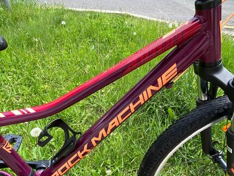 24" dívčí kolo Rock Machine Catherine na výšku 120-145cm - 2