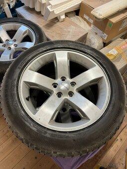 Alu kola 18” Dodge Challenger originál + zimní pneu - 2
