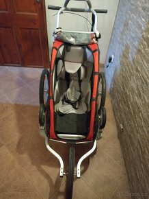 Chariot CX1 kompletně vybavený, miminkovnik, kotoučové brzdy - 2
