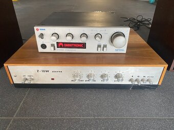 Mix gramofony, zesilovače, repro Tesla - 2