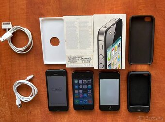 Apple iPhone 4 16GB + Apple iPhone 4S 32GB + Apple iPhone 5 - 2