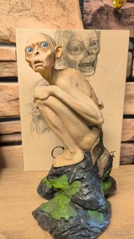 Pán Prstenů Glum/Smeagol Weta Sideshow + DvD - 2