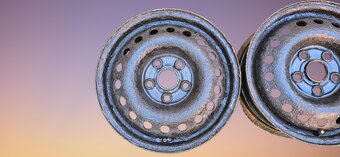Disky VW Transporter 15", 6x15, ET45 pošlu na dobírku - 2