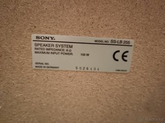 Sony SS-LB 255 100W - 2