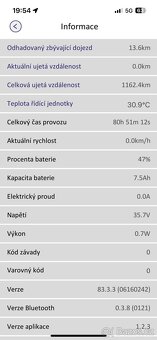 Elekteokokoběžka Sencor S70....záruka 04/26 - 2