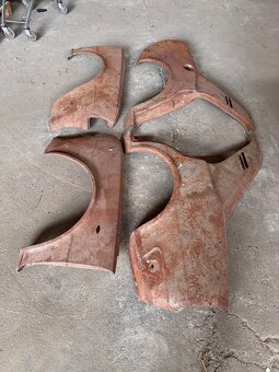 Plechy škoda 105/120, blatníky - 2
