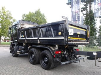 Scania R 540 6x4 třístranný sklápěč Bordmatic vč.přívěsu Mei - 2