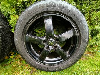 Opel 17 Alu kola +zimní pneu - 2