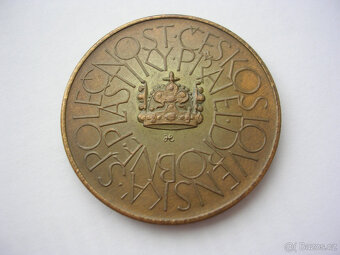 AE medaila 2 dukát Karel IV. - návrh Jiří HARCUBA 1978 - 2