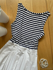 Námořnické letní šaty Ralph Lauren vel. M - 2