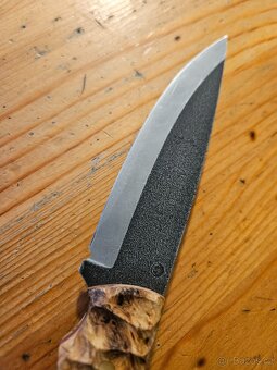 Lovecký / bushcraft nůž od nožíře Tomáše Fryče N690 - 2