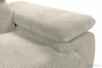 Sedací souprava roh.rozkládací s úl. prostorem velká do U - 2