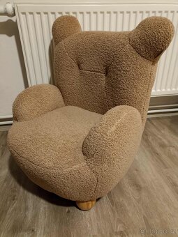 Dětské křeslo cappuccino - 2