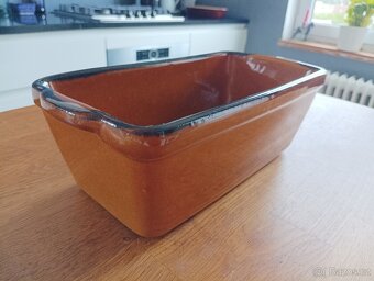 VELMI KVALITNÍ KAMENINOVÁ FRANCOUZSKÁ ZAPÉKACÍ FORMA - 2