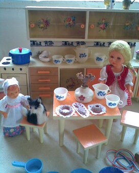 Retro kuchynka s nádobíčkem - 2