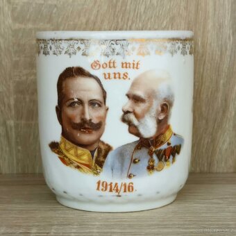 WW1- PORCELANOVÝ HRNEK - FRANZ JOSEF - 2