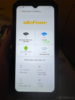 Ulefone Power Armor 18T TOP stav - 2