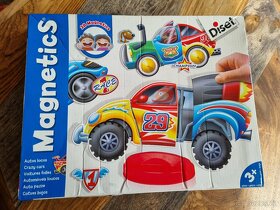Magnetická skládačka Auta (Diset) - 2