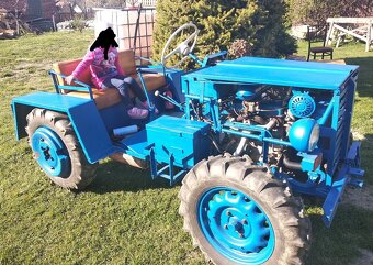 Malotraktor domácí výroby - 2
