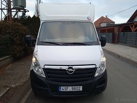 OPEL MOVANO 2,3CDTi120kw,rv2016,T-CAB,8 PAL,WEBASTO,MĚCHY - 2