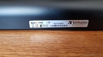 Externí 3.5" HDD Verbatim 1TB do 50km dovoz zdarma - 2