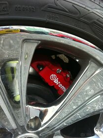 Brembo kryty na brzdy 4ks - červené - 2