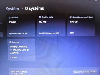 HP ProBook 650 G1. CPU i7 - 2