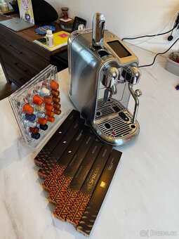 Top Kávovar Nespresso CreatistaPro+zásobník+kapsle - 2
