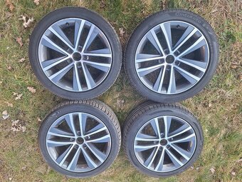 18"Al disky 7.5Jx18 et35, pneu 225/45 letni - 2