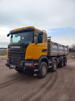 Scania 8x4 G450 bordmatik - 2