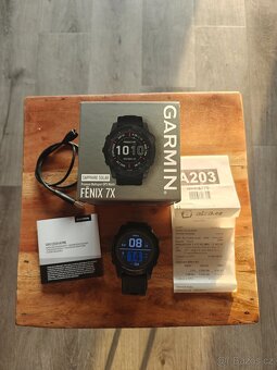 Garmin Fenix 7X Sapphire Solar Titanium Black - 2