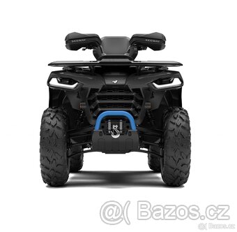 Nová čtyřkolka Segway AT5L Blue s posilovačem a Bílou SPZ - 2