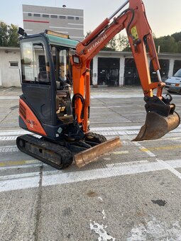 Minibager HITACHI ZX 18-3 plus prepravný vozík Wormann - 2