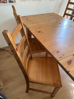 Stůl borovice ikea k hemnes - 2
