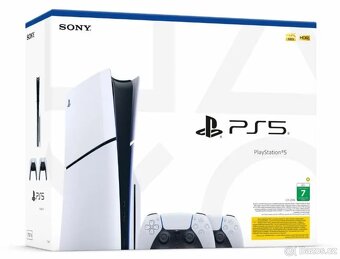 PS5 Slim 1TB + 2x DualSense Wireless Controller - 2