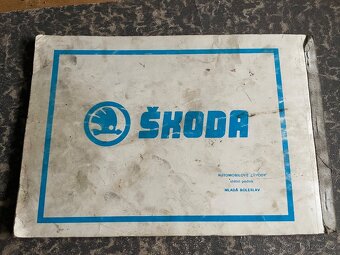 REZERVACE Škoda Favorit 115 135 136 seznam náhradních dílů - 2