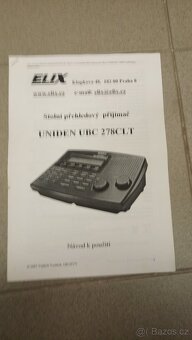 Skener UNIDENT UBC278CLT - NOVÁ CENA - 2