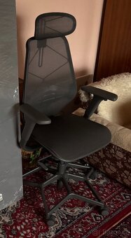 Ikea STYRSPEL Herní židle, tmavě šedá/šedá - 2