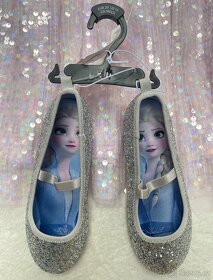 Šaty a balerinky Ledové království - NOVÉ - 2