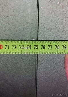 Skleněná výklopná vanová zástěna - 2