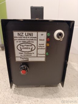 Záložní zdroj k oběhovému čerpadlu - 2