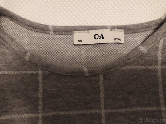 Nové šaty + kabelka, C&A, vel. 128 - 2