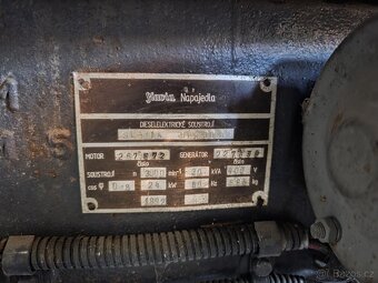 Prodám elektrocentrálu Slavia des 30a 30kw - 2