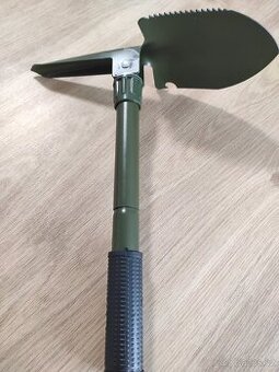 Multifunkční vojenská skládací lopata/krumpáč/dloubák - 2