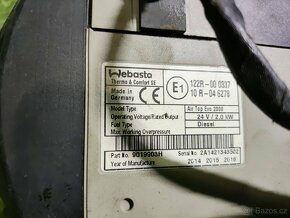 Webasto Air top Evo 2000 Volvo FH, Renault T - 2