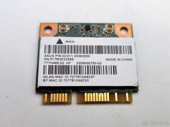 ASUS X555 - WiFi / Bluetooth karta + anténa - 2