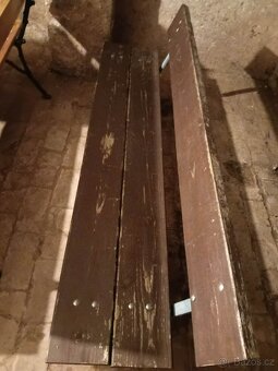 Lavička zahradní - 2