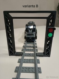 Unikátní železniční průjezd, kompatibilní s LEGO kolejemi.
 - 2